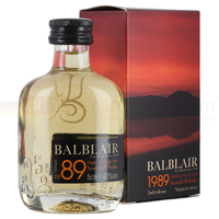 Balblair 1989 Whisky 5cl Miniature