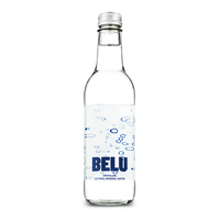 Belu Sparkling Water 24x 330ml Glass Bottle