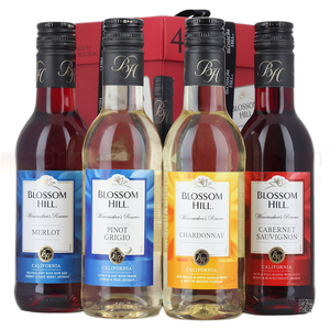 Blossom Hill Winemakers Reserve 4 Selection Cabernet Sauvignon / Chardonnay / Merlot / Pinot Grigio 4x 18.7clGift