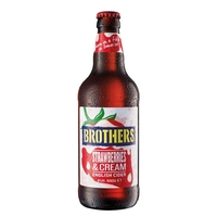 Brothers Strawberries & Cream Cider 12x 500ml