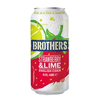 Brothers Strawberry & Lime Cider 24x 440ml Cans