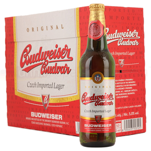Budweiser Budvar Premium Lager -10x 500ml