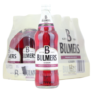Bulmers Pressed Red Grape Premium Cider 12x 568ml