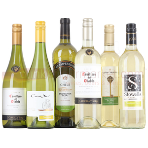 Chilean White Wine Selection - White Wine Mixed Case - 6x75cl