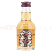 Chivas Regal 12 Year Whisky 5cl Miniature