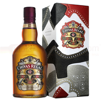 Chivas Regal 12 Year Whisky 70cl Made for Gentlemen 1st Edition Gift Tin