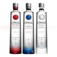Ciroc Vodka Trio Pack - Original,  Coconut,  Red Berry - 3x 70cl