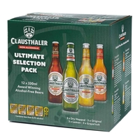 Clausthaler Alcohol Free Mixed Beer Pack 12x 330ml