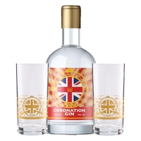 Coronation Gin 70cl Gift Set