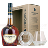 Courvoisier VS Cognac 70cl Gift Pack with 2 Cognac Tumblers