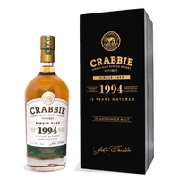 Crabbie 25 Year Whisky 70cl