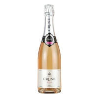 Cruse Brut Rose Sparkling Wine 75cl