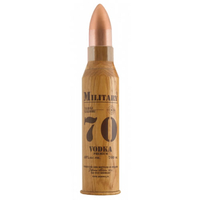 Debowa Polska Military Oak Vodka 70cl Bullet Bottle