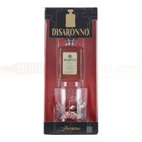Disaronno Thorntons Chocolate & Tumbler Set Liqueur 5cl Miniature Glass & Truffles