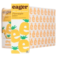 Eager Pineapple Juice 8x 1Ltr