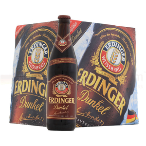 Erdinger Dunkel Premium Wheat Beer 12x 500ml
