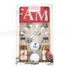 Famous Grouse Whisky 2x 5cl Miniatures Golf Ball Towel & Tee Gift Pack