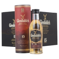 Glenfiddich 15 Year Whisky 12x 5cl Miniature Pack