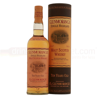 Glenmorangie 10 Year Whisky 70cl Gift Tube
