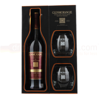 Glenmorangie The Lasanta 12 Year Whisky 70cl & 2 Tumblers Gift Pack