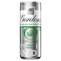 Gordons Gin and Diet Tonic Premix 250ml