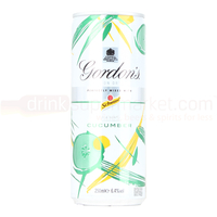 Gordons Gin and Slim Tonic Premix 1 x 250ml