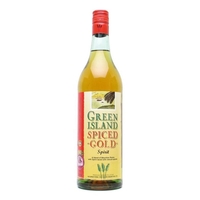 Green Island Spiced Gold Rum 70cl