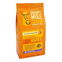 Grumpy Mule Panama Hacienda La Esmeralda - Single Estate Cafetiere Ground Coffee - 227g Bag