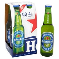 Heineken 0.0% Alcohol Free Beer 24x 330ml