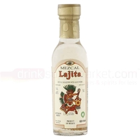 Lajita Reposado Rested Mezcal with Agave Worm 5cl Miniature