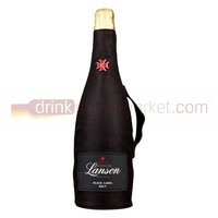Lanson Black Label Brut Champagne 75cl Black Ice Jacket