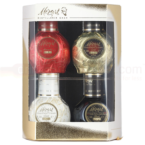 Mozart Quattro Liqueur 4x 5cl Gift Pack