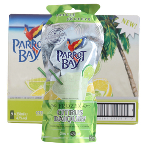Parrot Bay Citrus Daiquiri Frozen Cocktail 9x 250ml