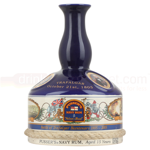 Pussers Decanter 15 Year Rum 1 Ltr