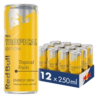 Red Bull Tropical Edition Energy Drink 12x 250ml