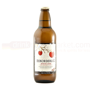 Rekorderlig Apple Cinnamon & Vanilla Limited Edition Winter Cider 500ml Damaged