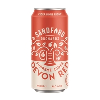 Sandford Orchards Devon Red Cider 24x 330ml Cans