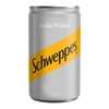 Schweppes Soda Water 24x 150ml Cans