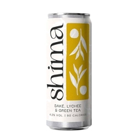 Shima Lychee & Green Tea Sake Spritz 250ml