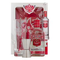 Smirnoff Red Label Vodka 20cl Cocktail Gift Set