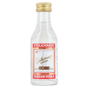 Stolichnaya Red Label Vodka 5cl Miniature