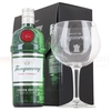 Tanqueray Export Strength Gin 70cl & Gin Copa Glass Gift Pack