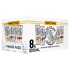 White Claw Hard Seltzer Variety Pack 8x 330ml