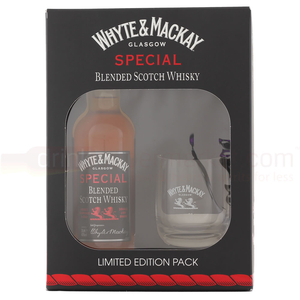 Whyte & Mackay Whisky 35cl & Glass Gift Pack