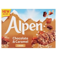 Alpen Caramel & Chocolate Bars 5 Pack