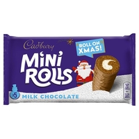 Cadbury Chocolate Mini Rolls 5 Pack