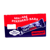 Cadbury Dairy Milk Fruit & Nut - 48 x 49g