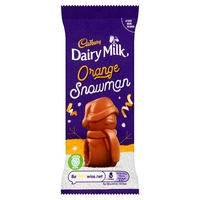 Cadbury Mousse Snowman Orange