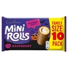 Cadburys Raspberry Mini Rolls 10 Pack