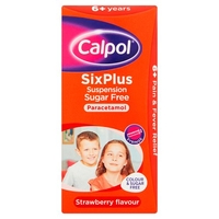 Calpol 6 Plus Sugar Free Syrup